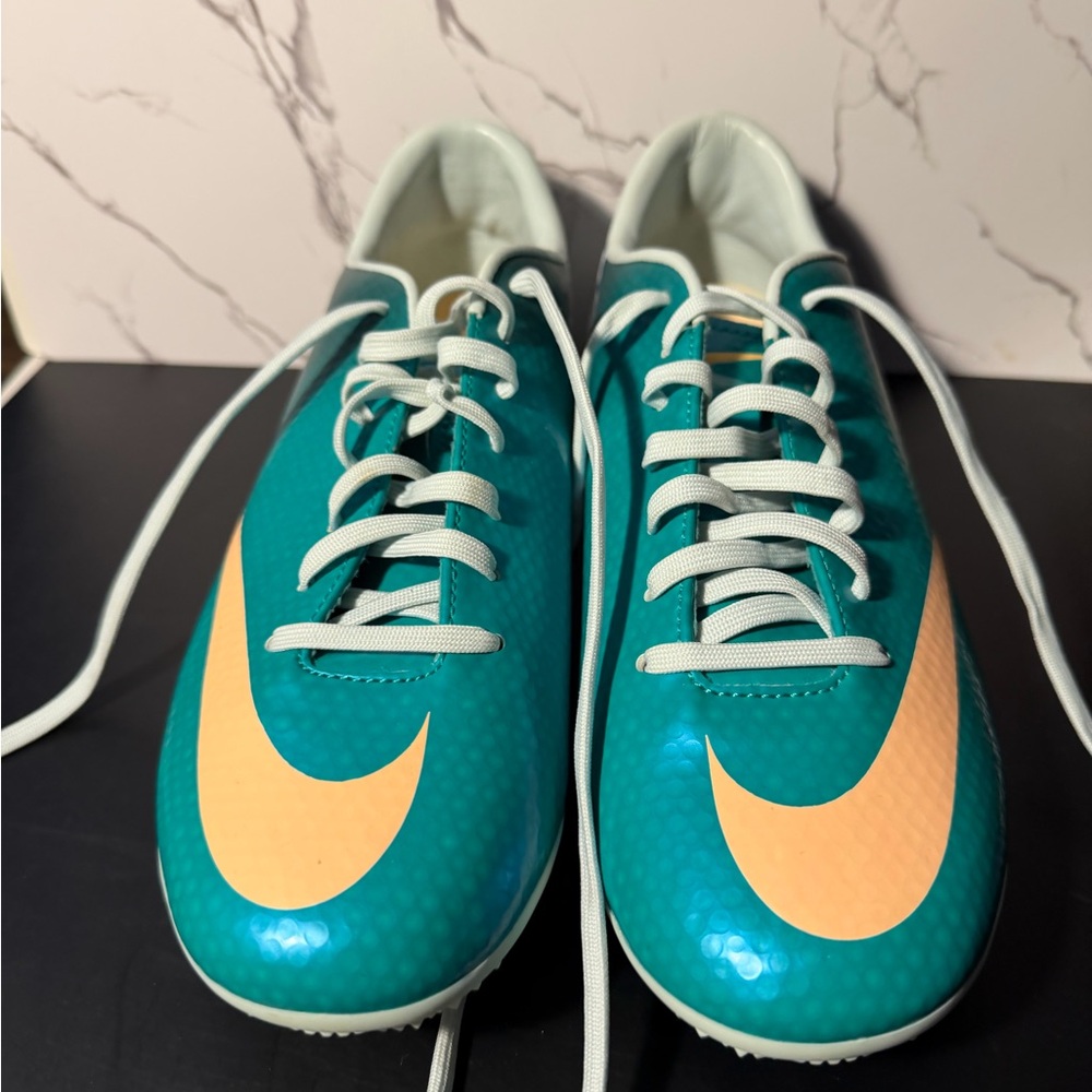 Nike Mercurial Vapor Victory IV FG Womens 7.5 Soccer Cleats 553633- 330